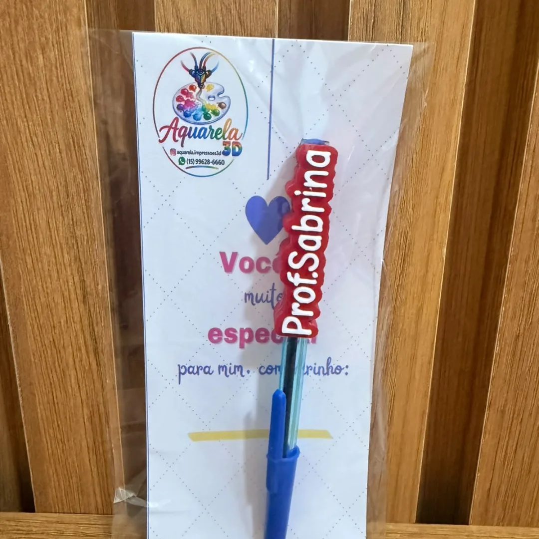 Ponteira Personalizada para Lápis ou Caneta — foto 3