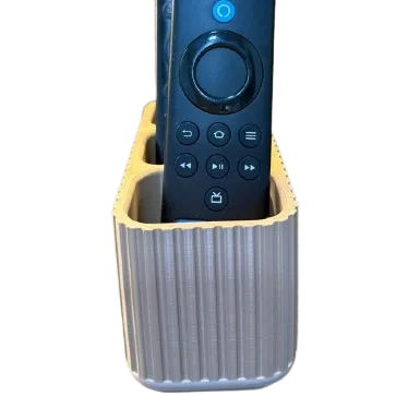 Porta Controle de TV -  3 compartimentos Dual Color — foto 2