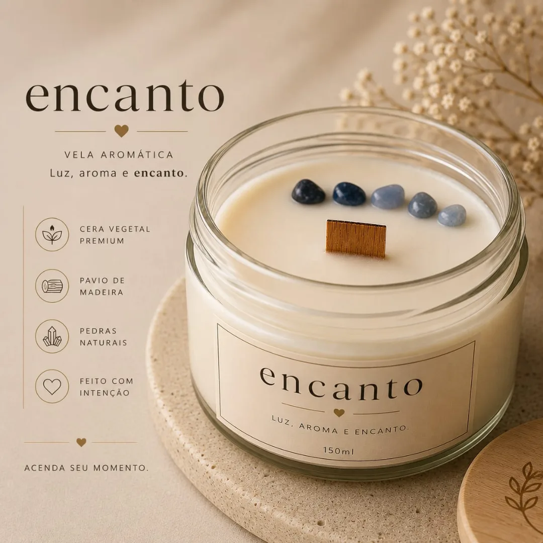 Vela Aromática Chá Branco 150ml — foto 2