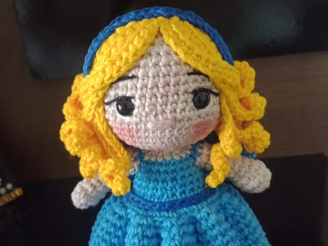 Fada Azul em amigurumi — foto 2