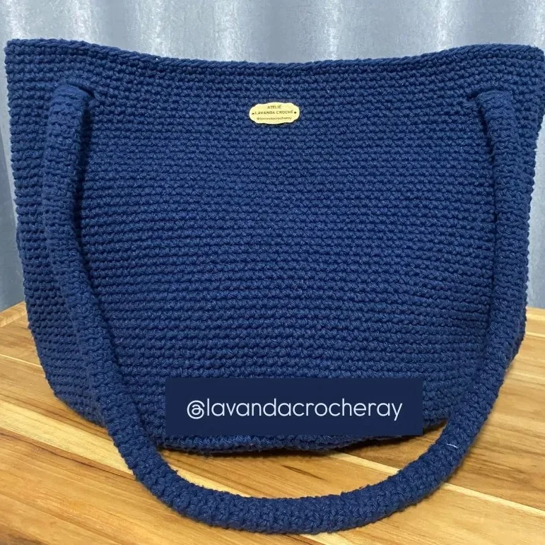 Bolsa de Crochê Ju — foto 3