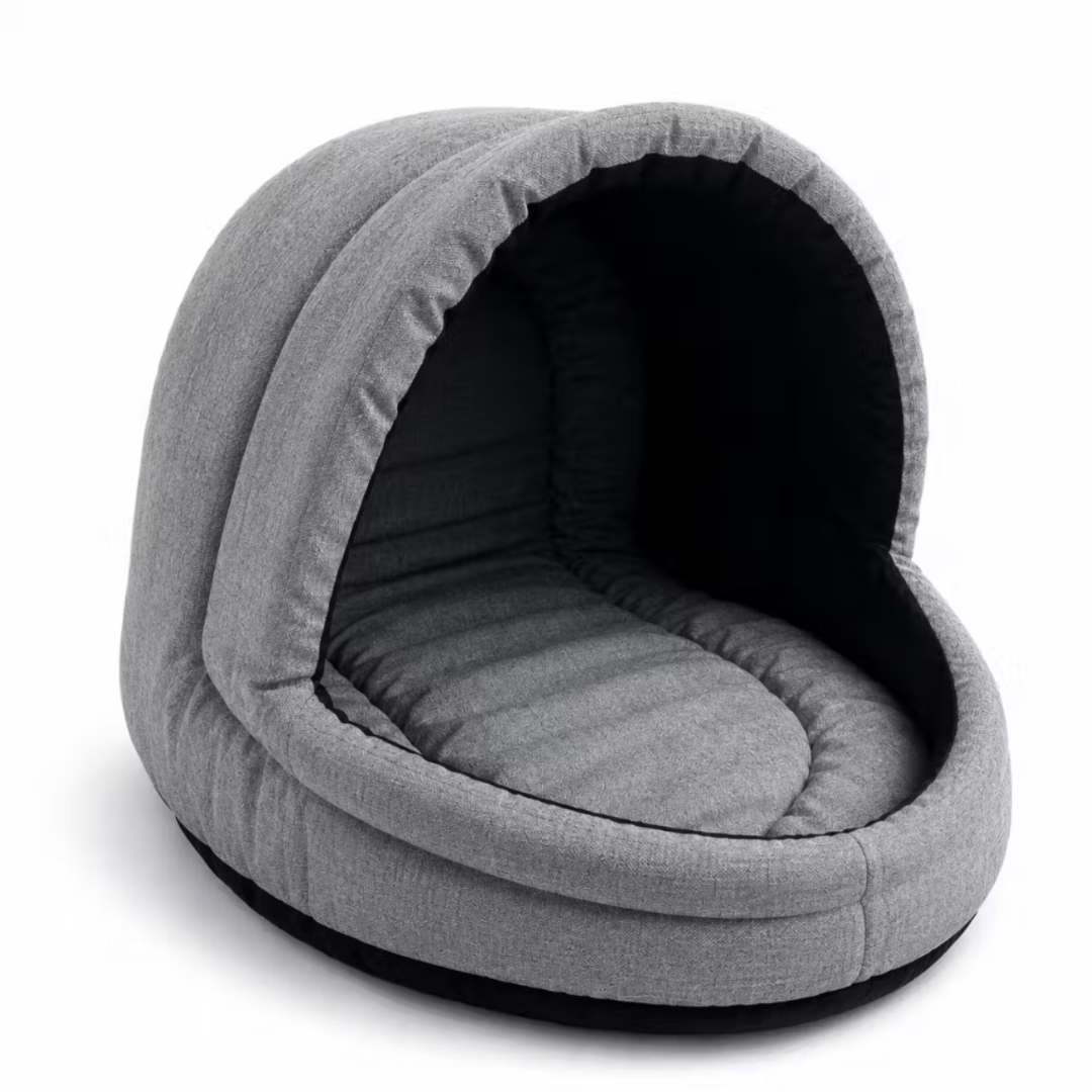￼Caminha Iglu Linho Premium Pet Casinha Toca Cachorro Gato Impermeável G Lavável — foto 2