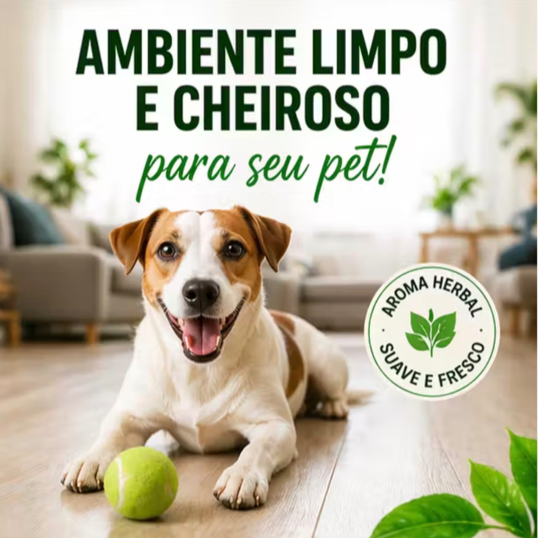 Desinfetante Herbal Pet Concentrado 1 L, Bactericida Ambiente livre de odor — foto 4