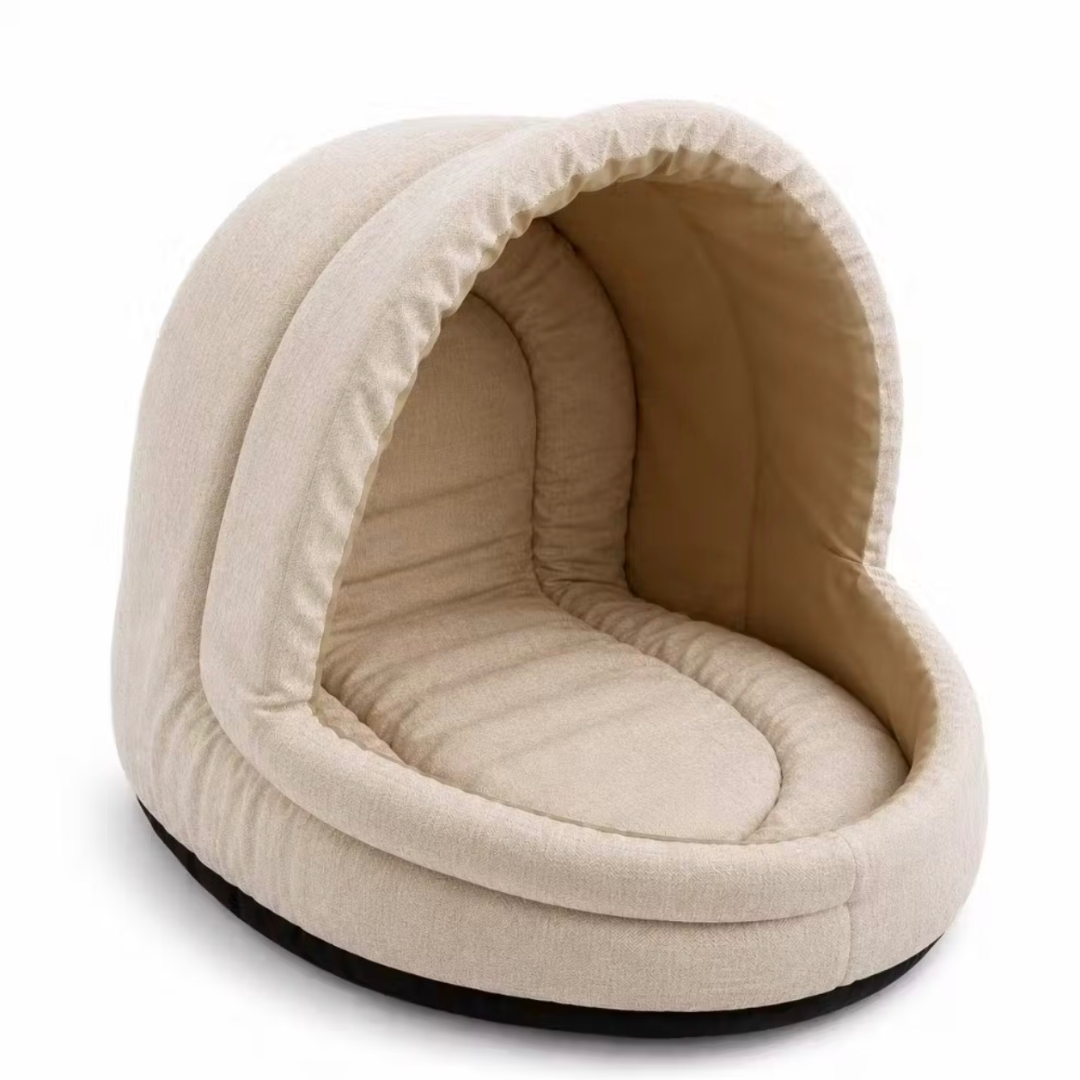 ￼Caminha Iglu Linho Premium Pet Casinha Toca Cachorro Gato Impermeável P Lavável — foto 4